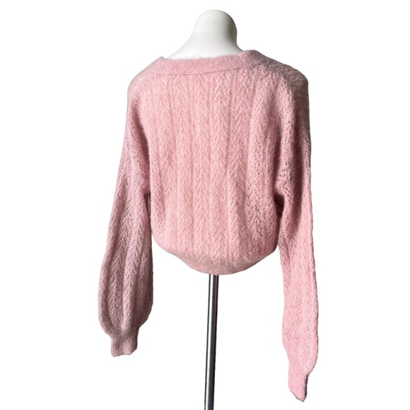 NWOT, Free People Amelia Alpaca Blend Cardigan, Sz S - Picture 10 of 13